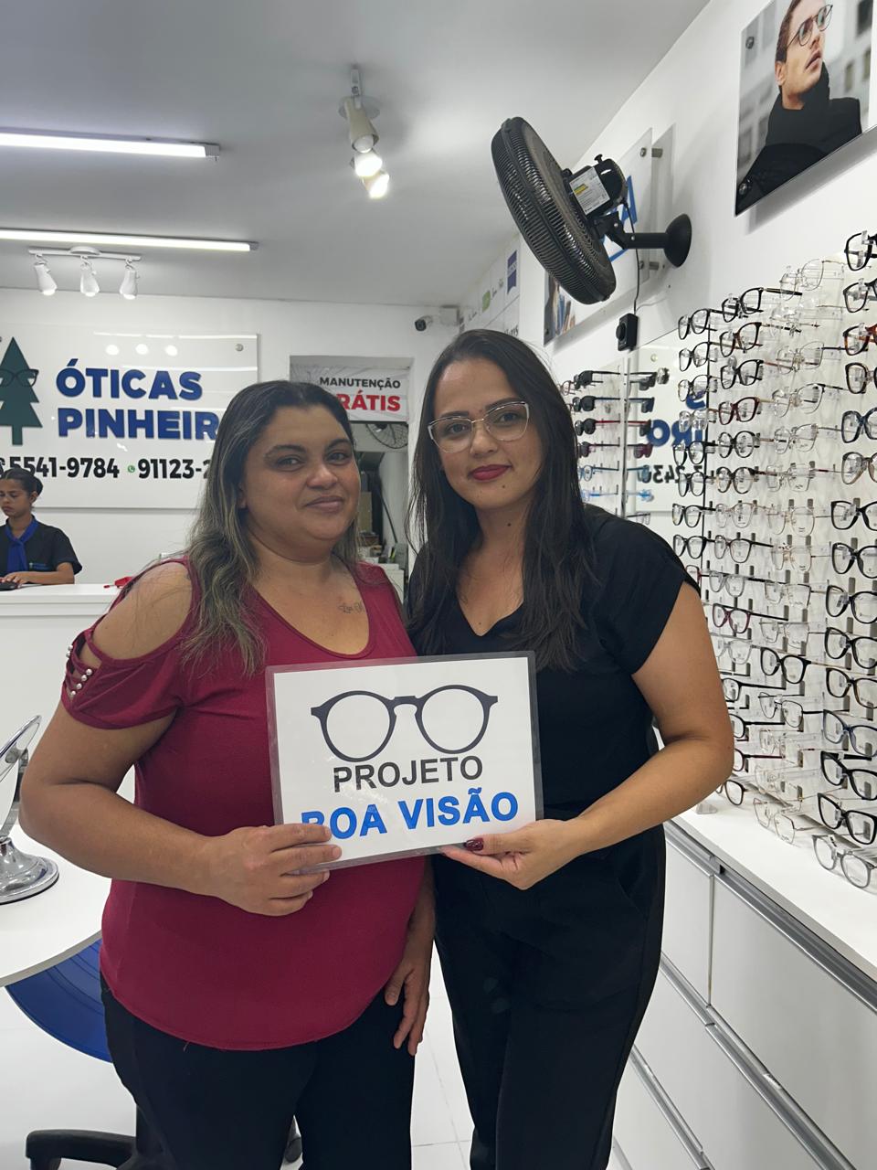 Cliente satisfeito da Boa Visão